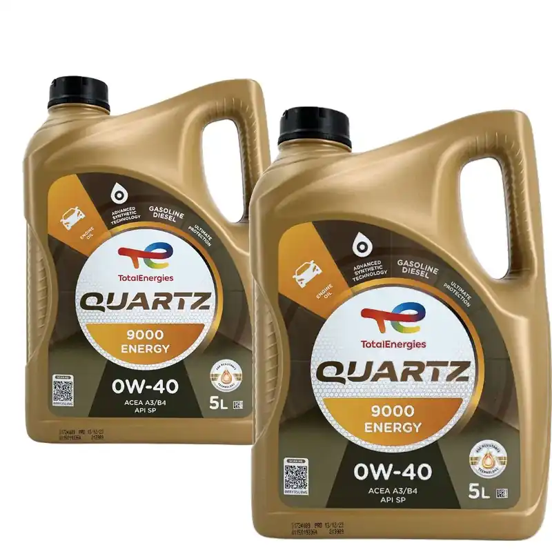 Aktuell Total Quartz 9000 Energy 0W-40 2x5 Liter