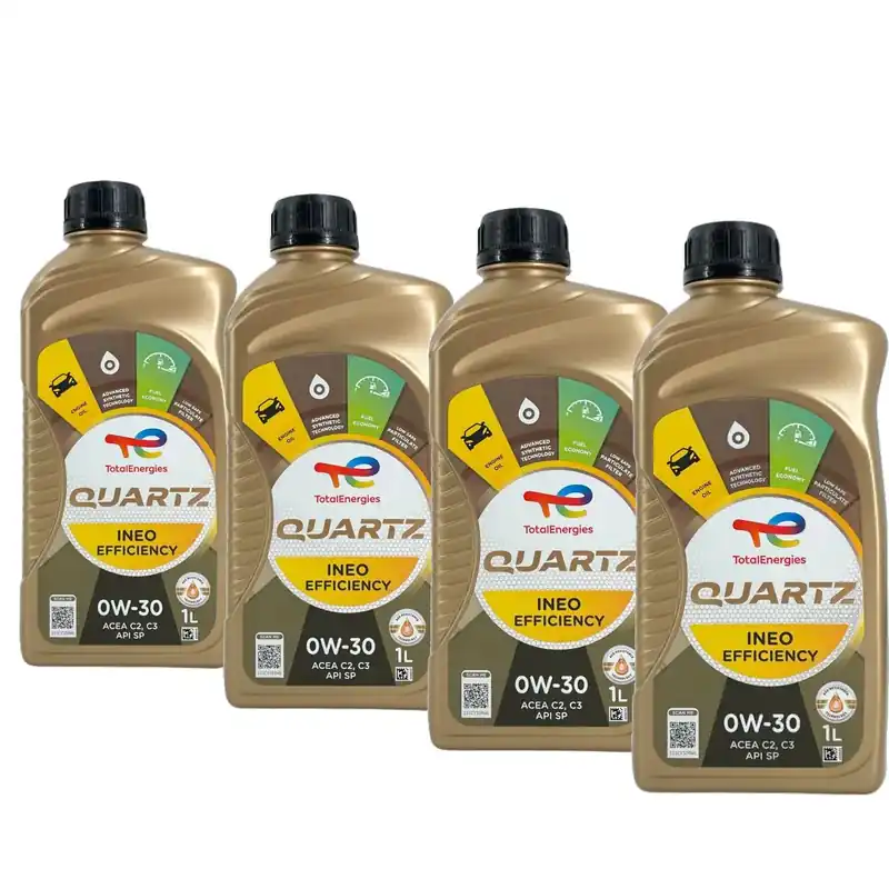 Total Quartz Ineo Efficiency 0W-30 4x1 Liter Online Kaufen