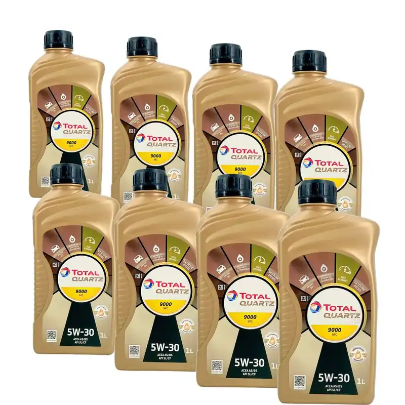Total Quartz 9000 NFC 5W-30 8x1 Liter Sonderangebot