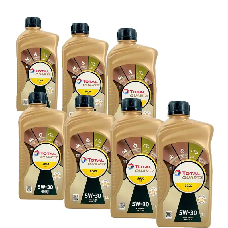Markenprodukt Total Quartz 9000 NFC 5W-30 7x1 Liter