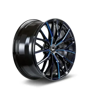 Bestpreis BARRACUDA PROJECT 3.0 black gloss flashblue 8.5Jx19 5x120 ET32