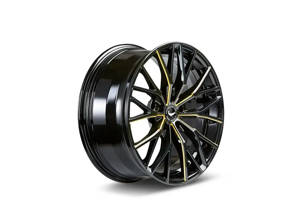 BARRACUDA PROJECT 3.0 black gloss flashgold 8.5Jx19 5x120 ET32 Heißes Angebot