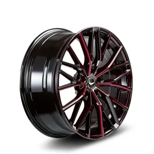 BARRACUDA PROJECT 3.0 black gloss flashred 8.5Jx19 5x120 ET32 Top-Seller