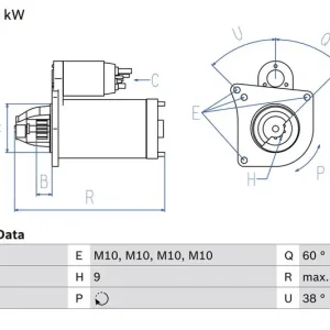 Super-Preis BOSCH Starter (0 986 010 310) KFZ-7182239