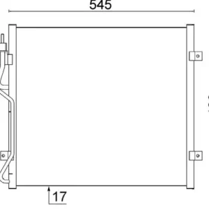 MAHLE Kondensator, Klimaanlage (AC 545 000S) KFZ-7134943 Jetzt Kaufen
